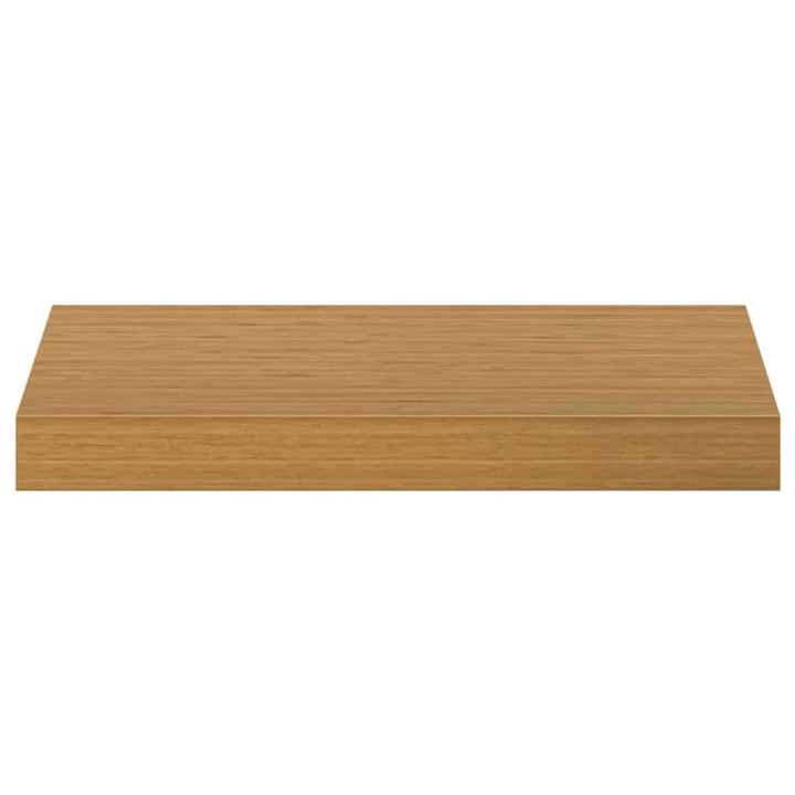 Væghylde 4 pcs Beige 40 x 23,5 x 4 cm Konstrueret træ