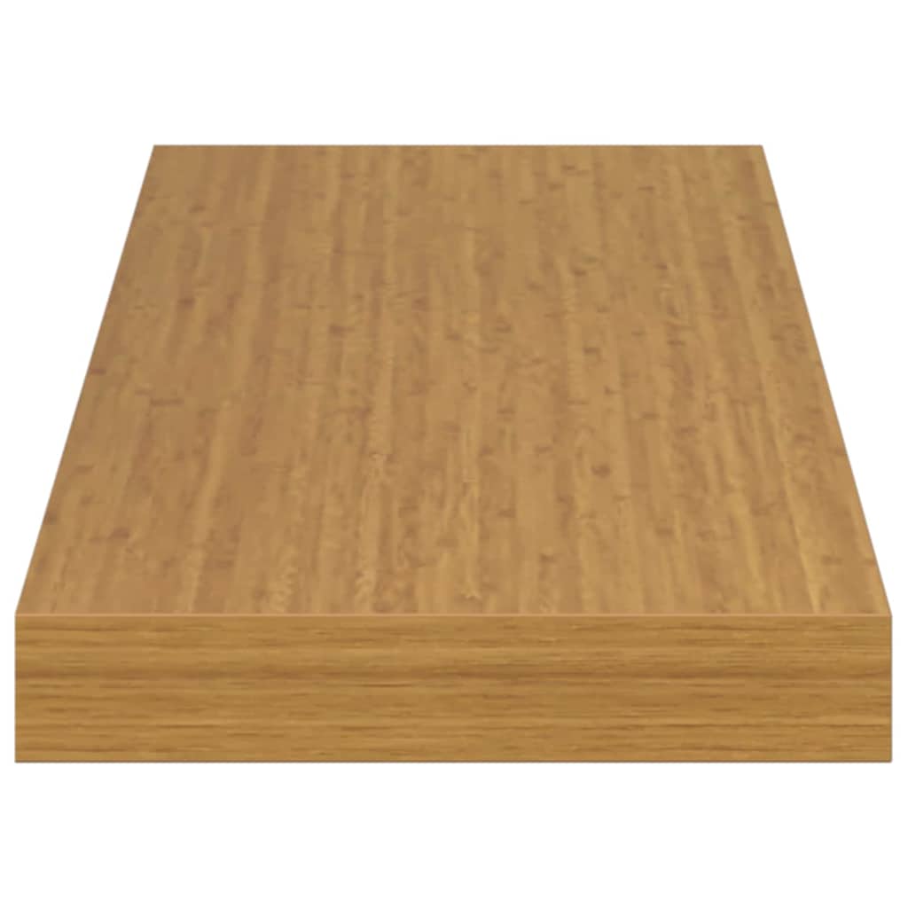 Væghylde Vægmonteret 4 pcs Beige 60 x 23 x 4 cm Konstrueret træ