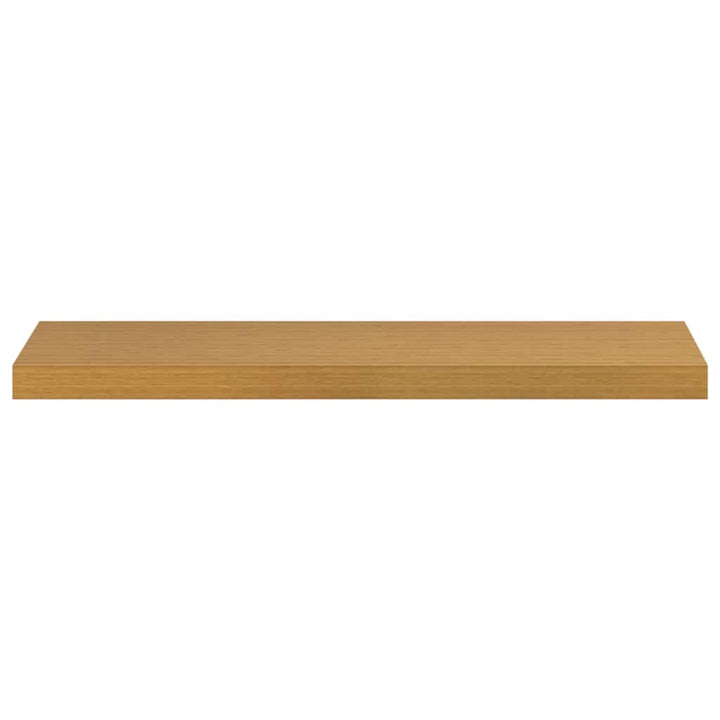 Væghylde 4 pcs Beige 90 x 23,5 x 4 cm Konstrueret træ