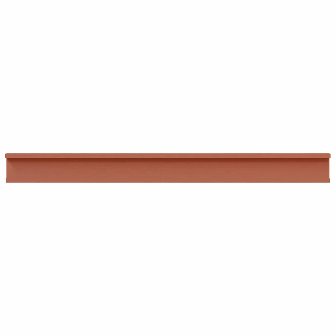 Væghylde Vægmonteret 2 pcs Rød 100 x 9 x 3 cm Konstrueret træ