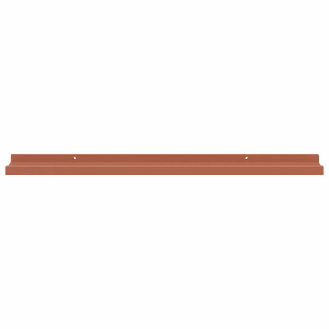 Væghylde Vægmonteret 4 pcs Rød 80 x 9 x 3 cm Konstrueret træ