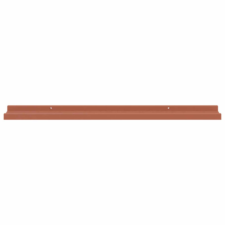 Væghylde Vægmonteret 4 pcs Rød 80 x 9 x 3 cm Konstrueret træ