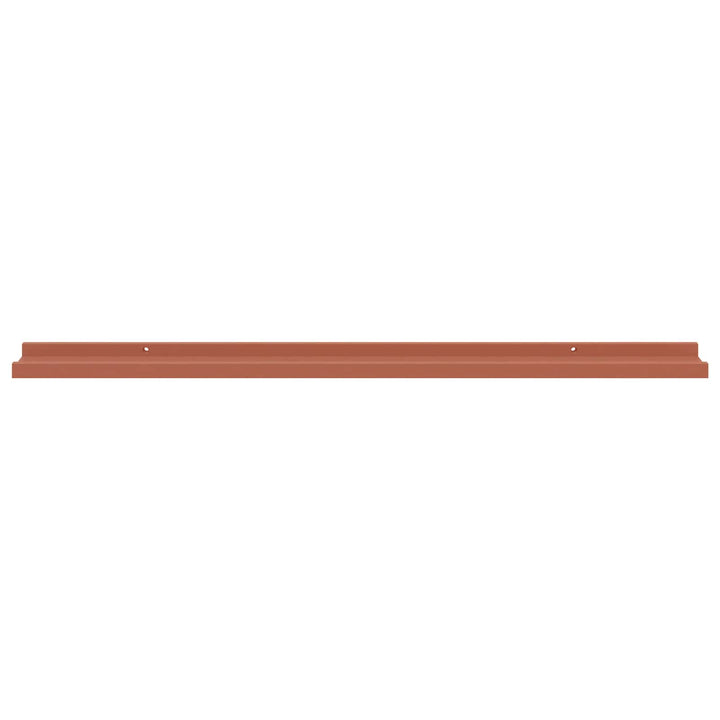 Væghylde Vægmonteret 4 pcs Rød 100 x 9 x 3 cm Konstrueret træ