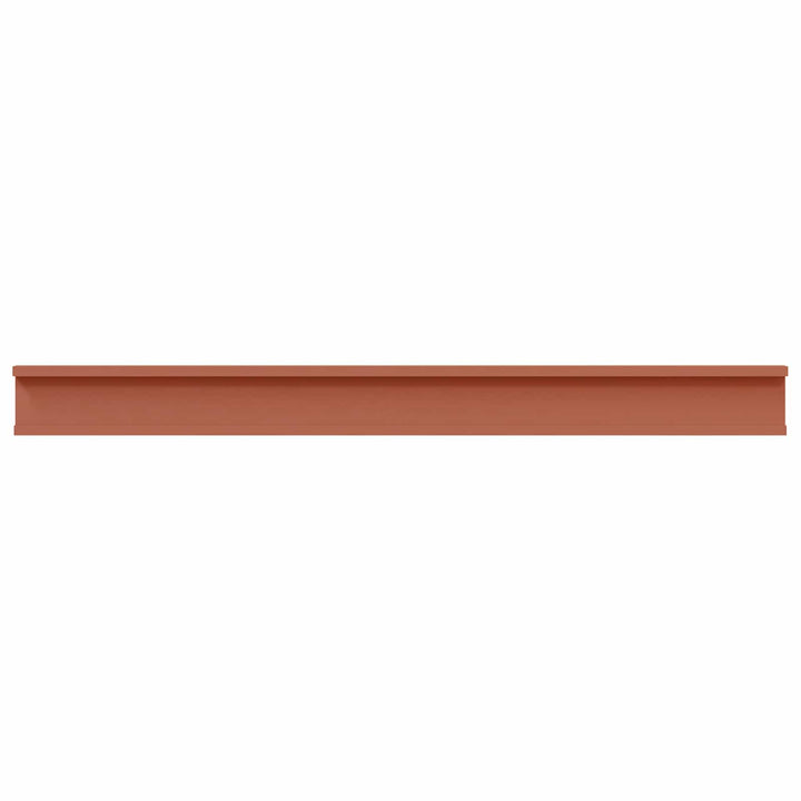 Væghylde Vægmonteret 4 pcs Rød 100 x 9 x 3 cm Konstrueret træ