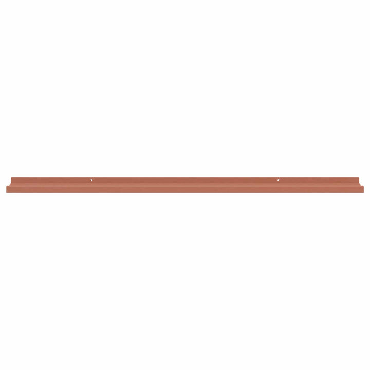 Væghylde Vægmonteret 4 pcs Rød 115 x 9 x 3 cm Konstrueret træ