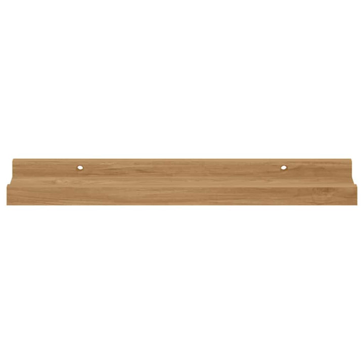 Væghylde Vægmonteret 4 stk. Brun 40 x 9 x 3 cm Konstrueret træ