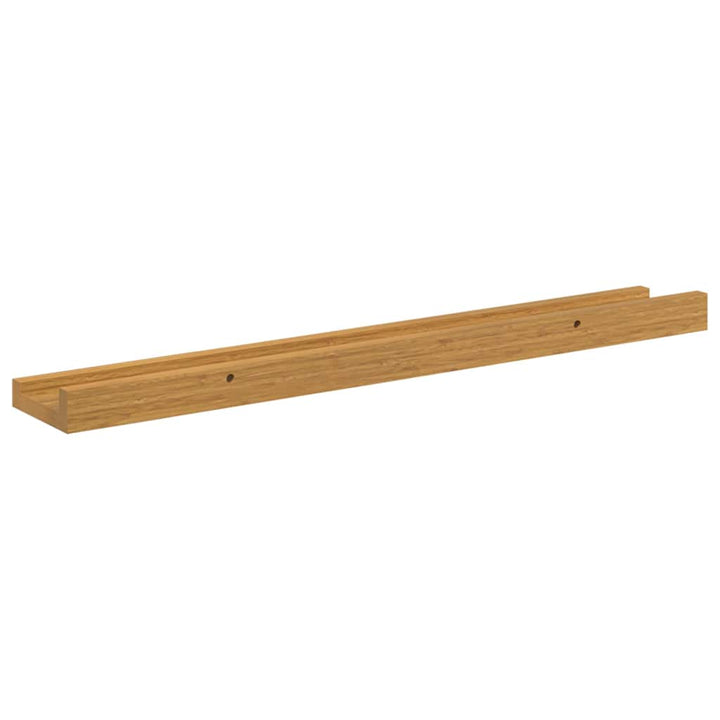 Væghylde Vægmonteret 4 pcs Beige 60 x 9 x 3 cm Konstrueret træ