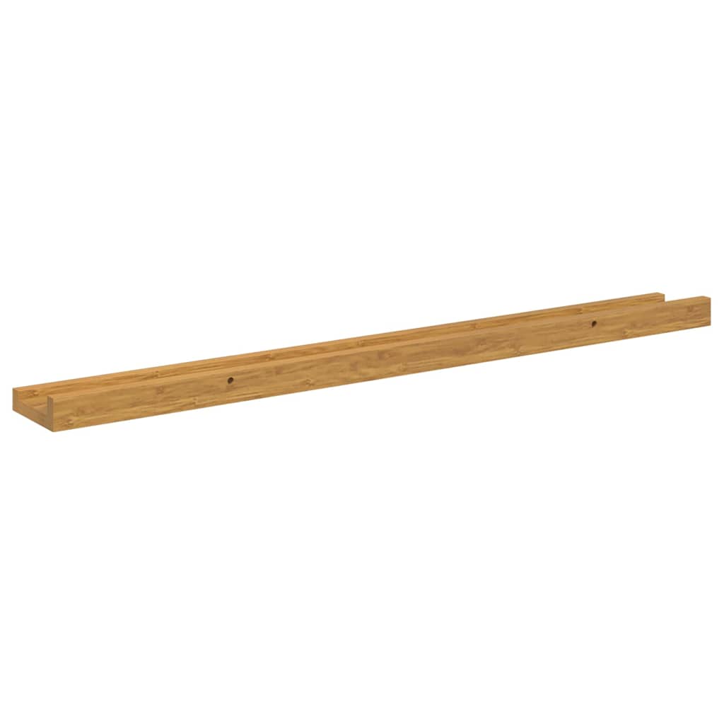 Væghylde Vægmonteret 4 pcs Beige 80 x 9 x 3 cm Konstrueret træ