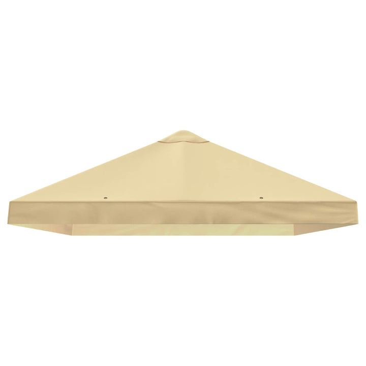 Gazebo Klap Cover 6 x 3 m Cremefarvet Polyester 190