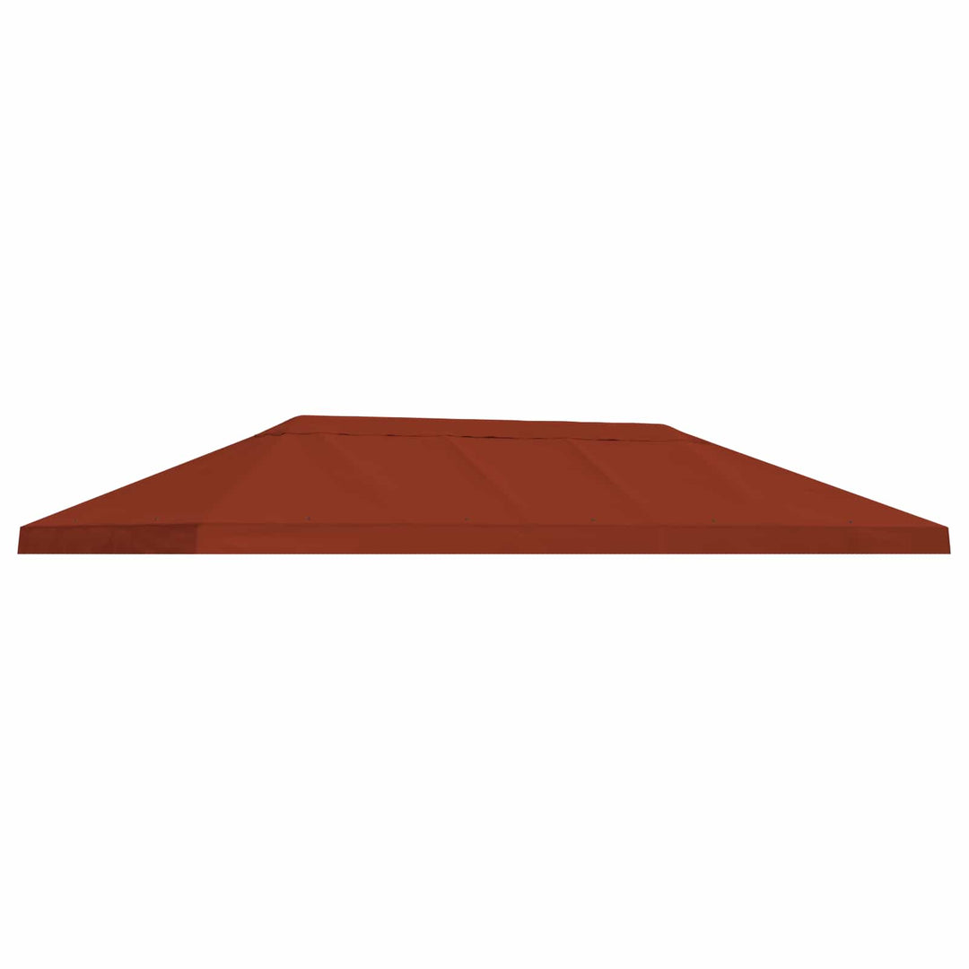 Gazebo Klap Cover 6 x 3 m Terrakotta Polyester 190