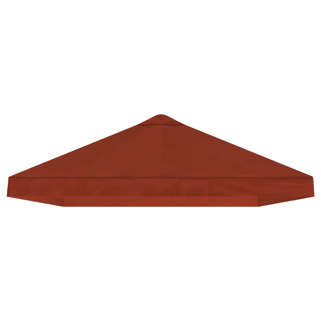 Gazebo Klap Cover 6 x 3 m Terrakotta Polyester 190