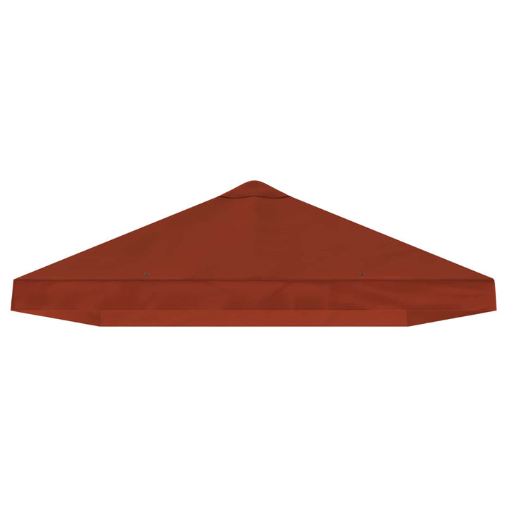 Gazebo Klap Cover 6 x 3 m Terrakotta Polyester 190