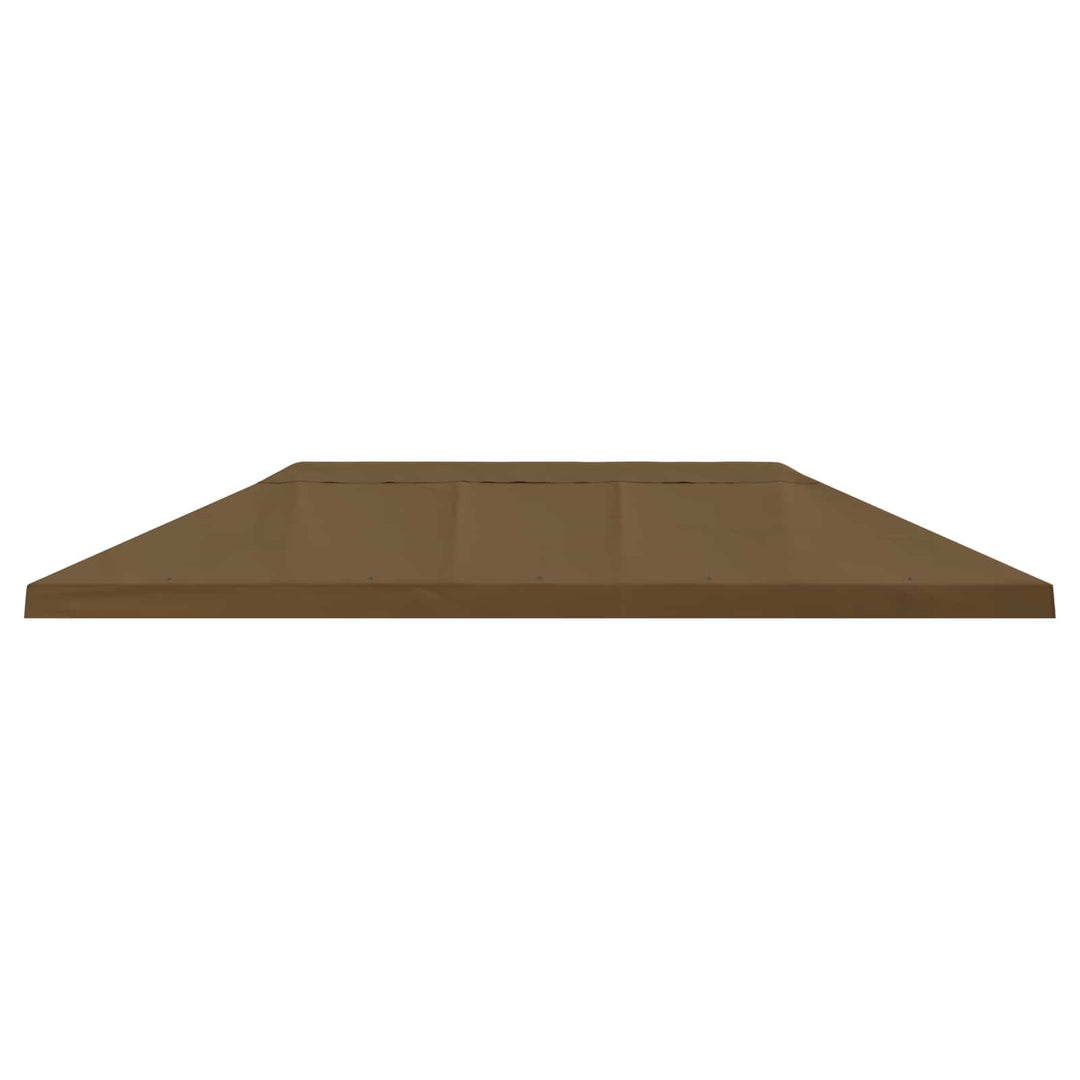 Gazebo Klap Cover 6 x 3 m Gråbrun Polyester 190