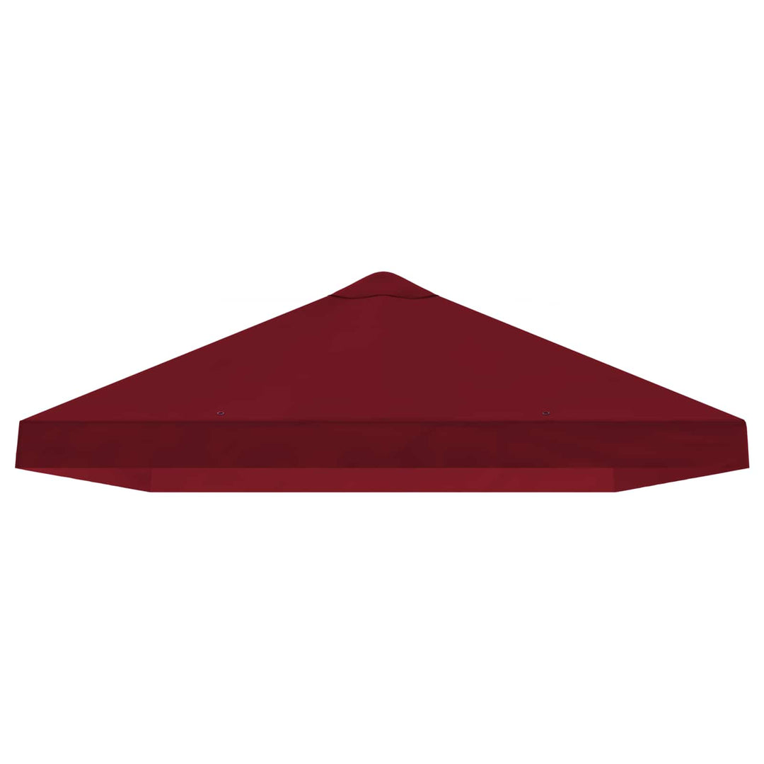 Gazebo Klap Cover 6 x 3 m Bordeaux Polyester 190