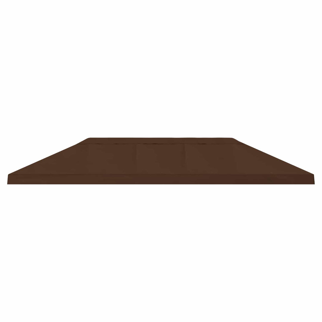 Gazebo Klap Cover 6 x 3 m Brun Polyester 190