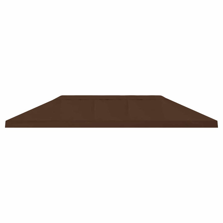 Gazebo Klap Cover 6 x 3 m Brun Polyester 190