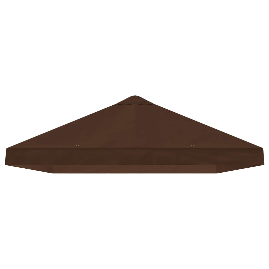 Gazebo Klap Cover 6 x 3 m Brun Polyester 190