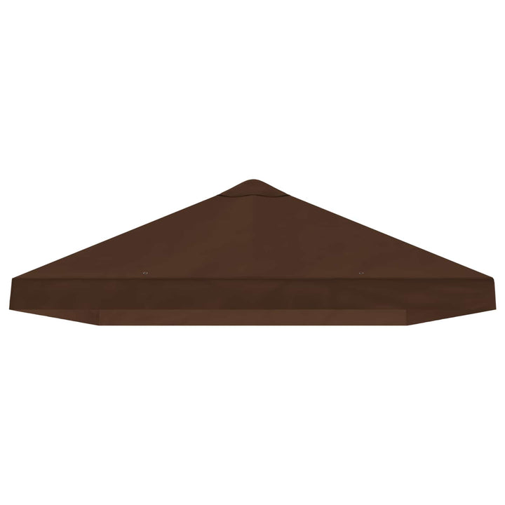 Gazebo Klap Cover 6 x 3 m Brun Polyester 190