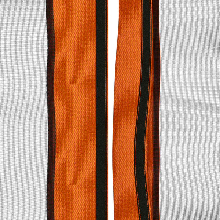 Gazebo Cover med sidevægge 6 x 3 m Orange Polyester 190