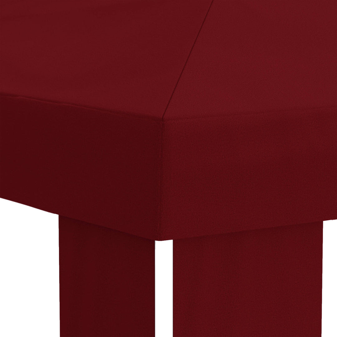 Gazebo Dække 6 x 3 m Bordeaux Polyester 190 gsm