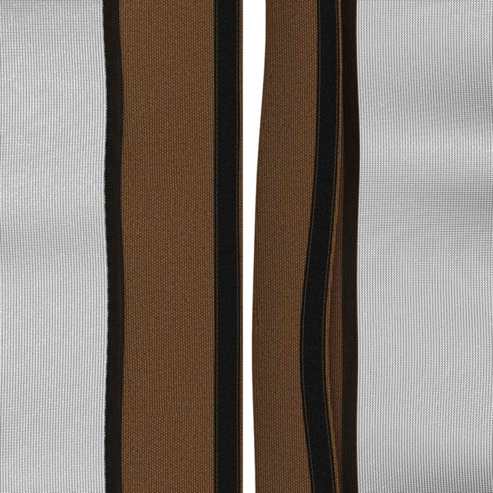 Gazebo Cover med sidevægge Gråbrun 600,5 x 300,5 cm Polyester