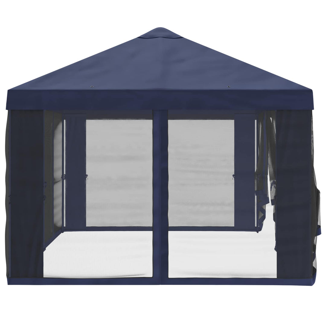 Gazebo Cover med sidevægge Blå 600,5 x 300,5 cm Polyester