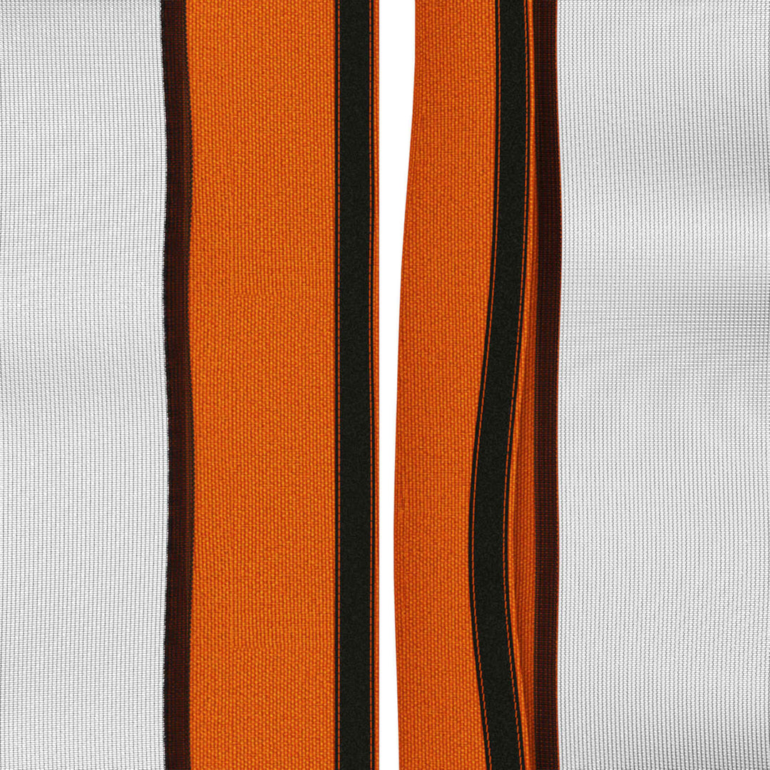 Gazebo Cover med sidevægge Orange 600,5 x 300,5 cm Polyester