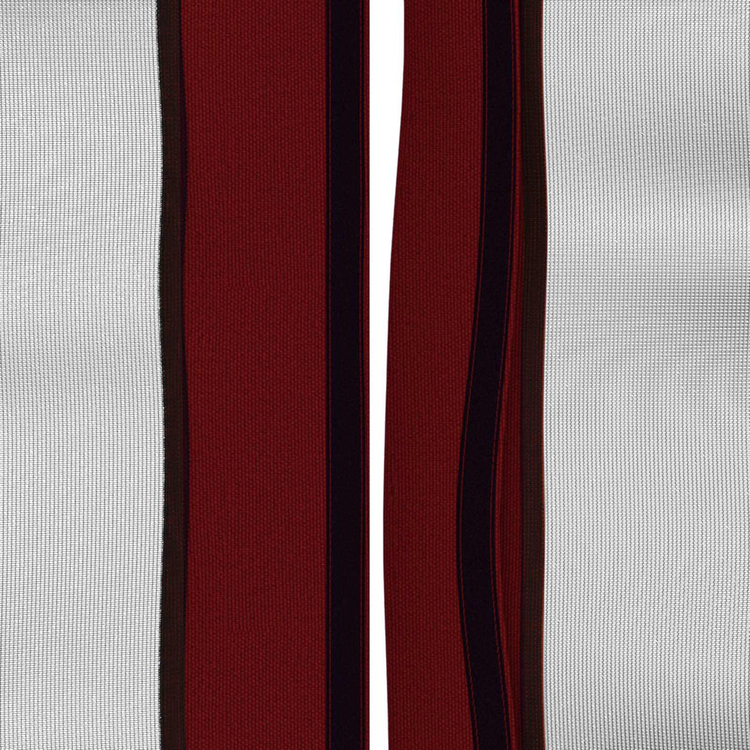 Gazebo Cover med sidevægge Bordeaux 600,5 x 300,5 cm Polyester