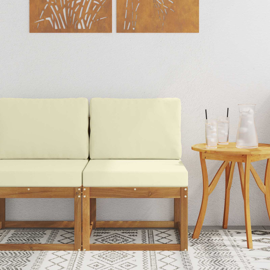Udendørs Mellem Sofa Massivt Akacietræ