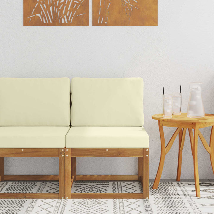 Udendørs Mellem Sofa Massivt Akacietræ