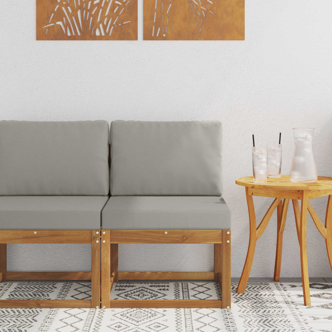 Udendørs Mellem Sofa Massivt Akacietræ