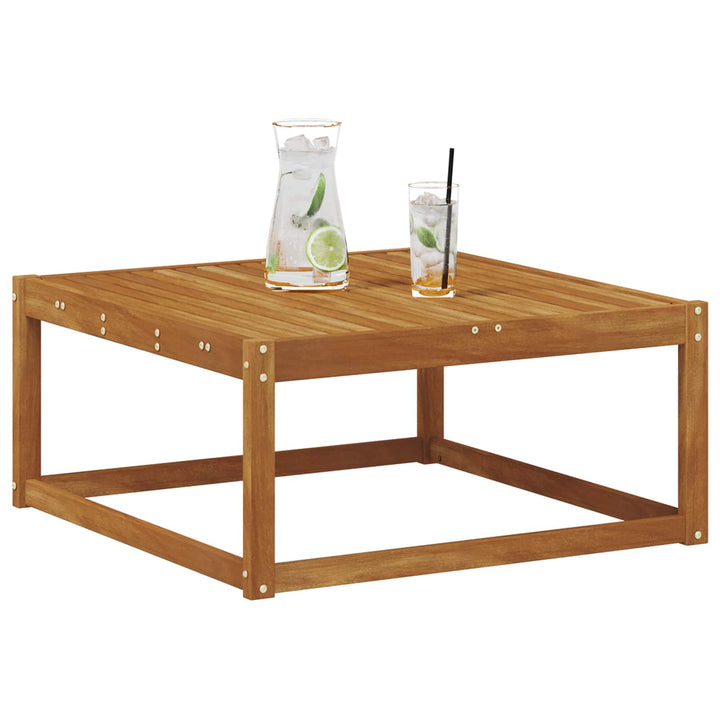 Udendørs Bord Naturfarvet 79 x 79 x 37 cm