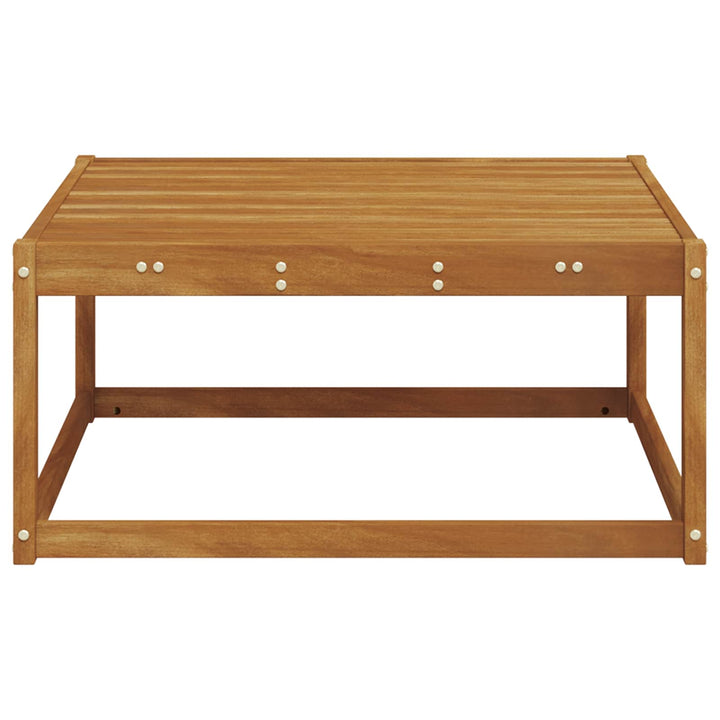 Udendørs Bord Naturfarvet 79 x 79 x 37 cm