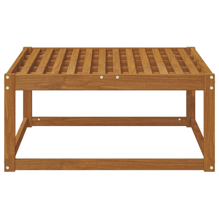 Udendørs puf Naturfarvet 79 x 79 x 37 cm