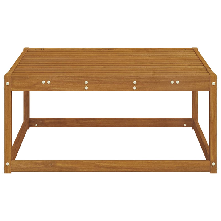 Udendørs puf Naturfarvet 79 x 79 x 37 cm