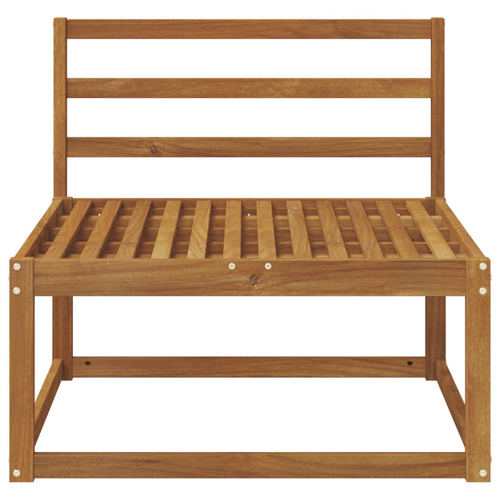 Udendørs Mellem Sofa Naturfarvet 79 x 83 x 73 cm