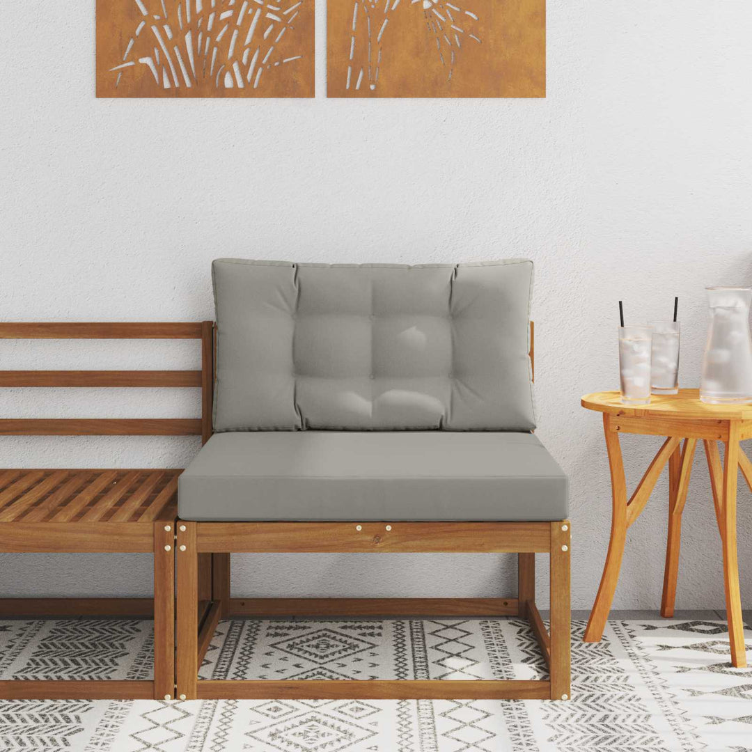 Udendørs Mellem Sofa Naturfarvet