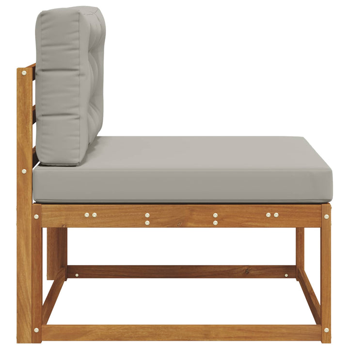 Udendørs Mellem Sofa Naturfarvet
