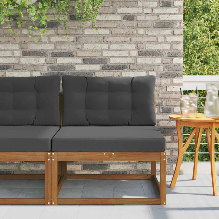 Udendørs Mellem Sofa Naturfarvet