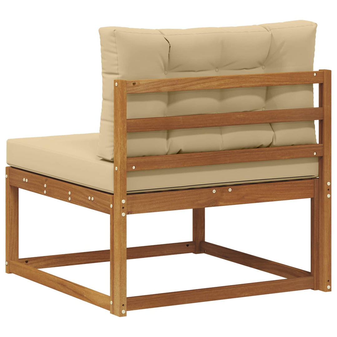 Udendørs Mellem Sofa Naturfarvet