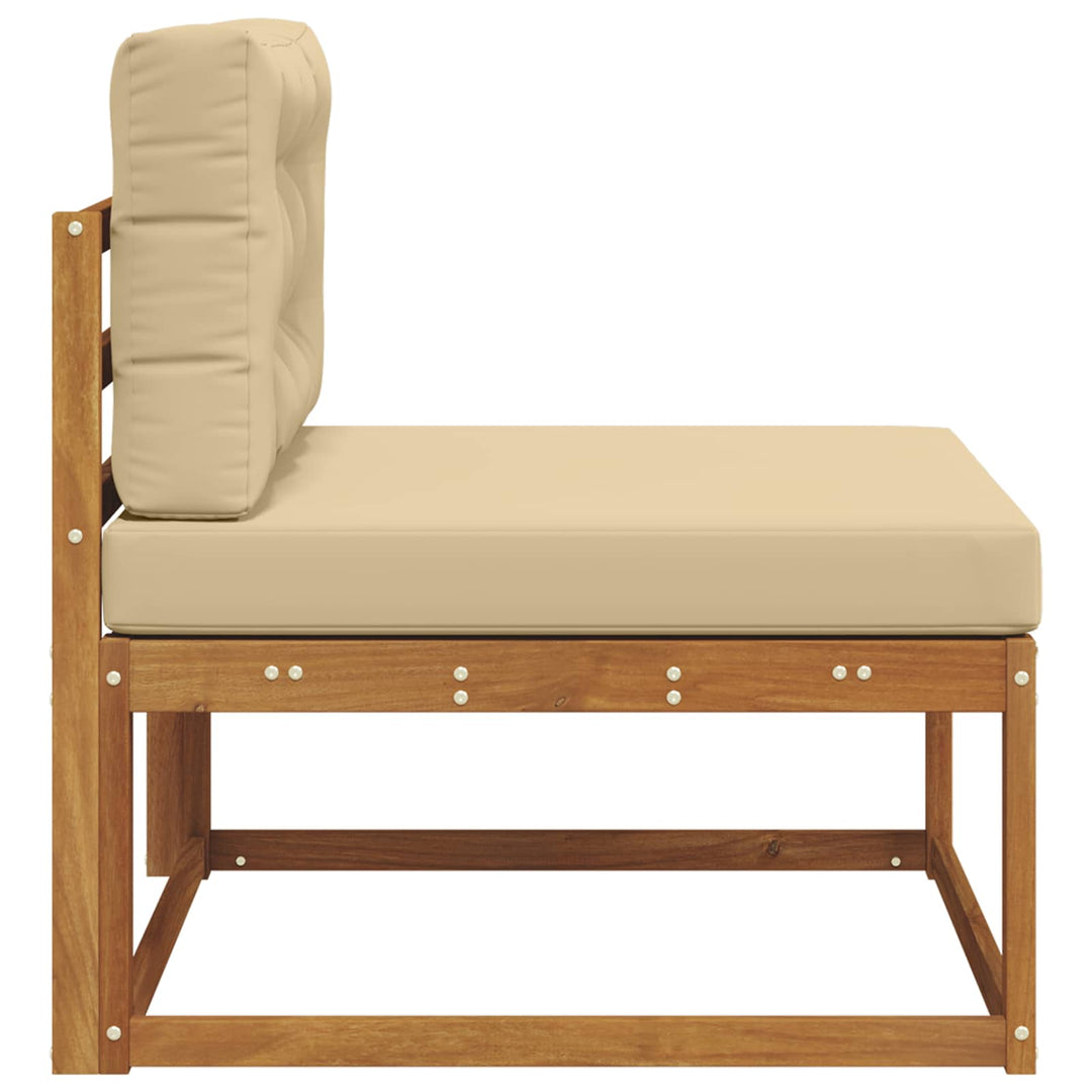 Udendørs Mellem Sofa Naturfarvet