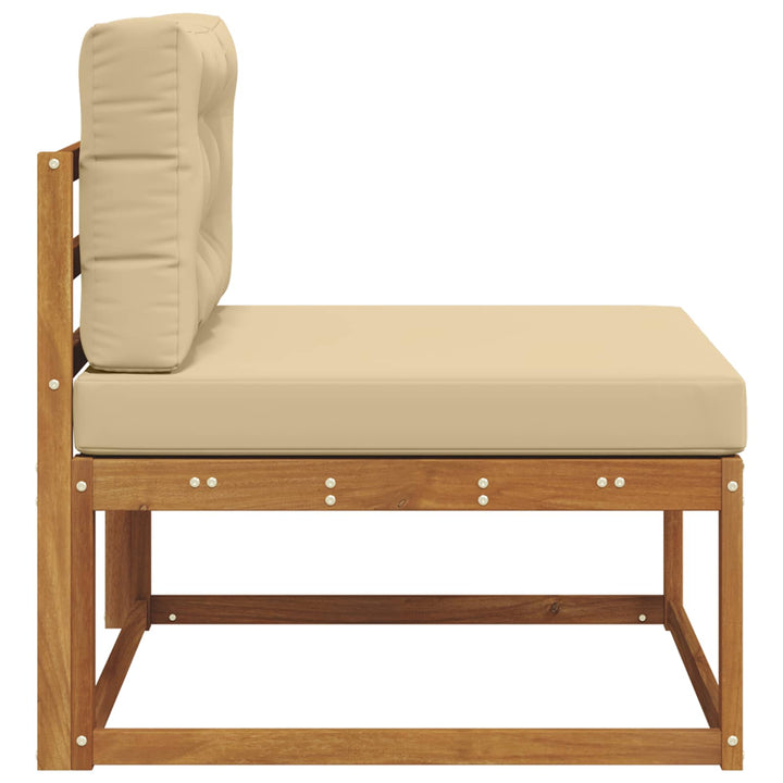 Udendørs Mellem Sofa Naturfarvet