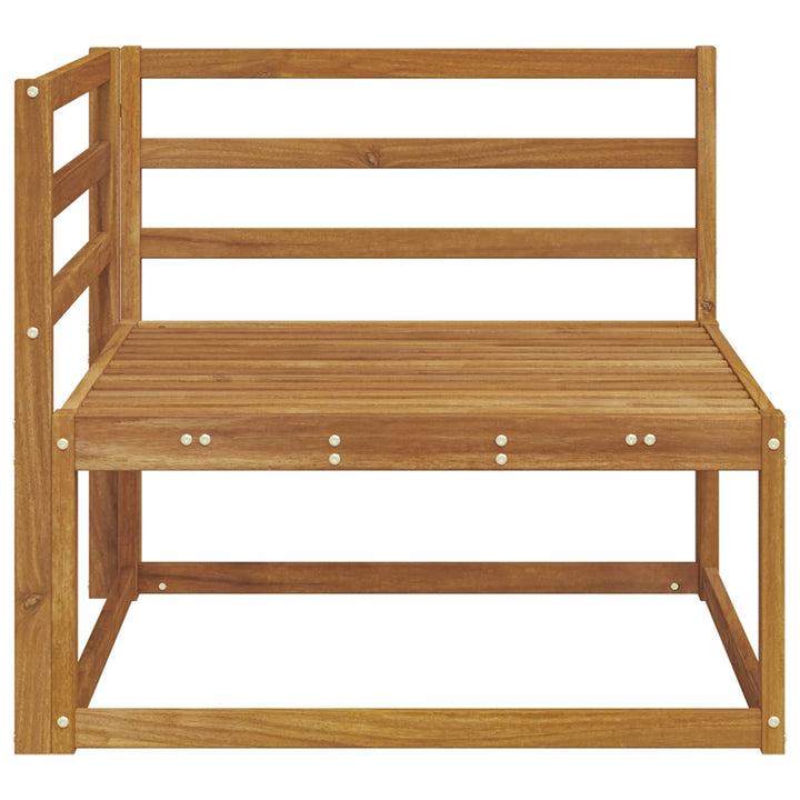 Udendørs Hjørnesofa Naturfarvet 83 x 83 x 73 cm