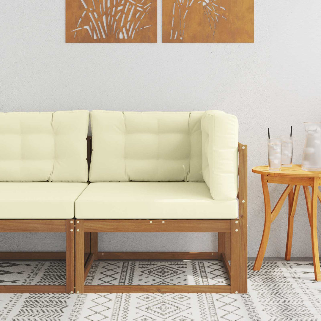 Udendørs Hjørnesofa Naturfarvet
