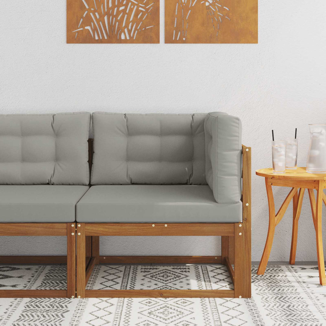 Udendørs Hjørnesofa Naturfarvet