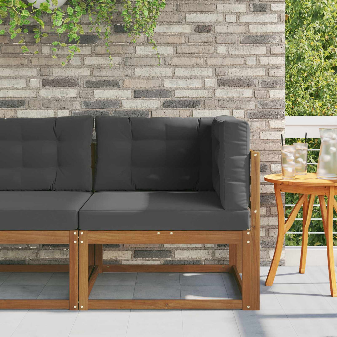 Udendørs Hjørnesofa Naturfarvet