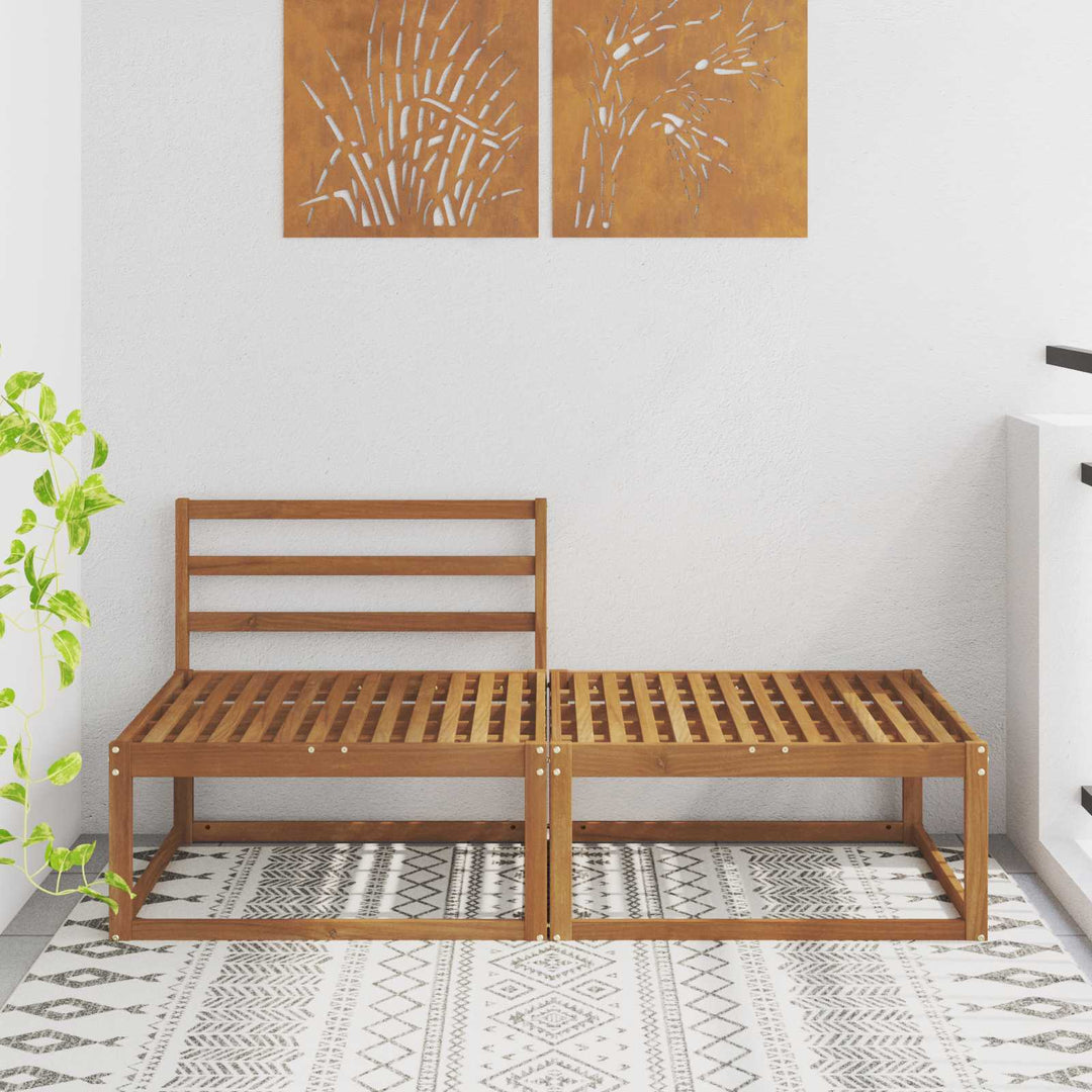 Sektionel sofa enheder 2 Stk Naturfarvet