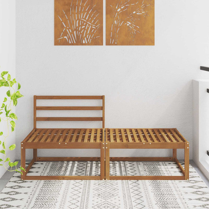 Sektionel sofa enheder 2 Stk Naturfarvet