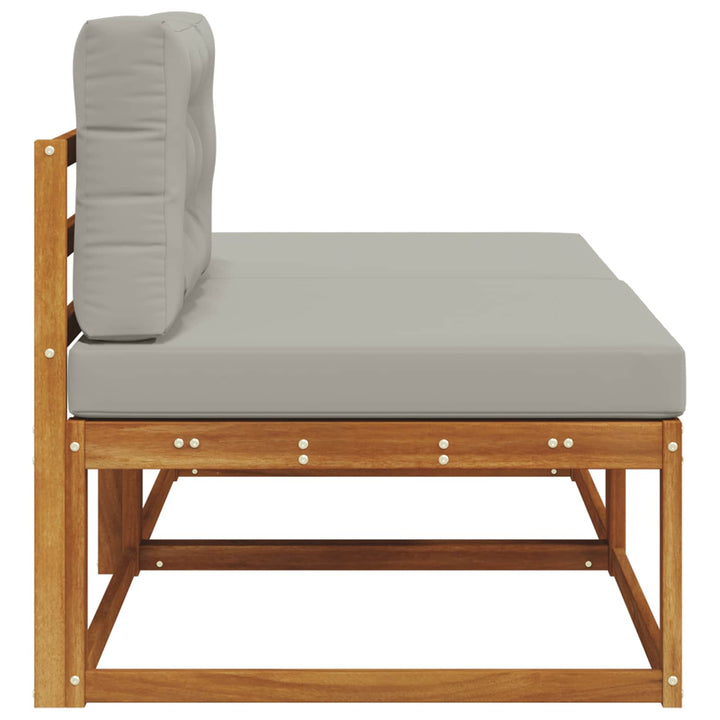 Sektionel sofa enheder med pude 2 Stk Naturfarvet