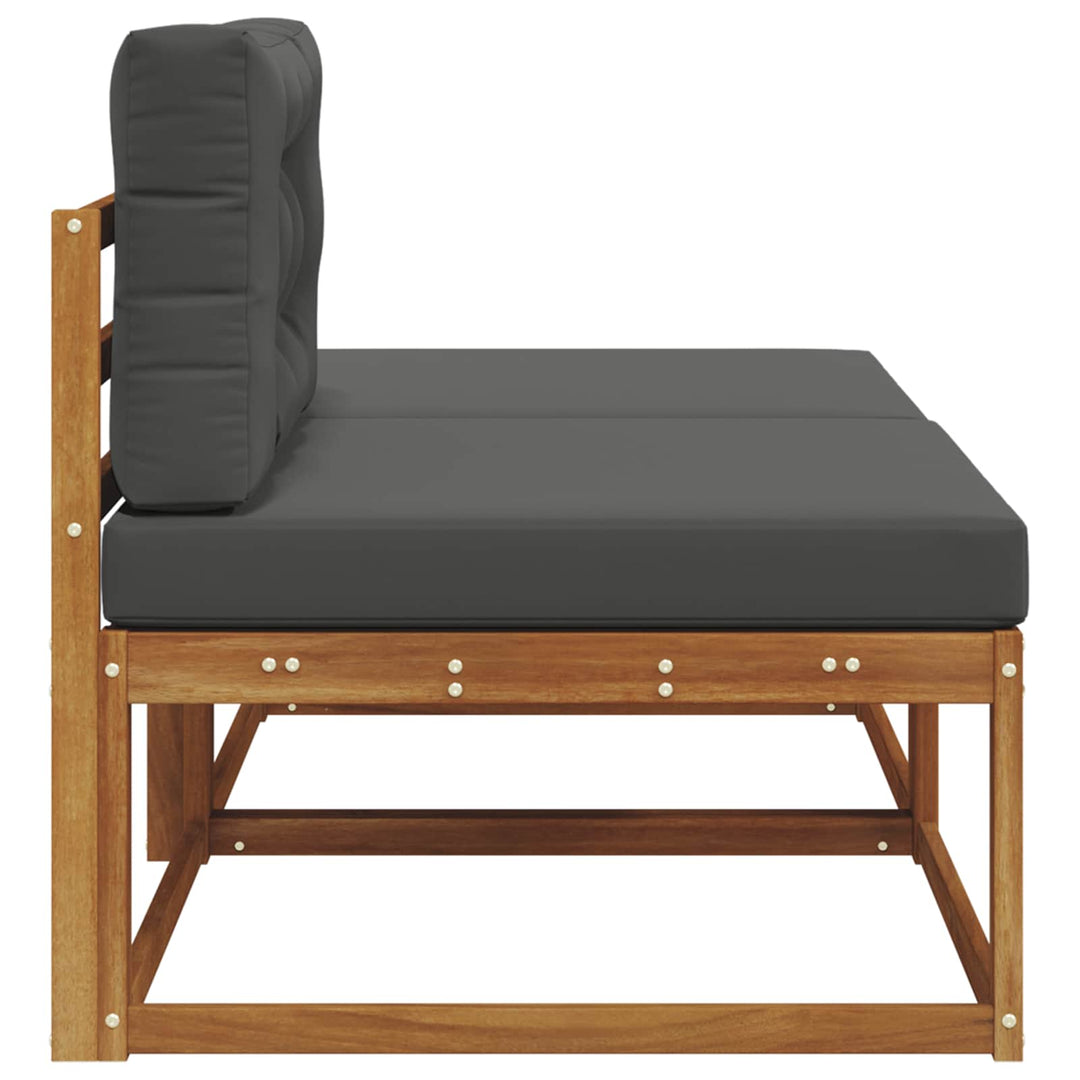 Sektionel sofa enheder med pude 2 Stk Naturfarvet